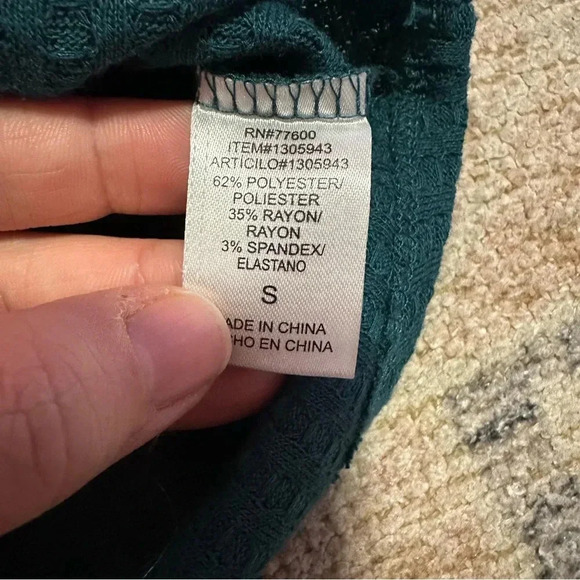 Chaser Womens Long Sleeve Waffle Thermal Tunic
Sweater Top Small - Picture 9 of 16